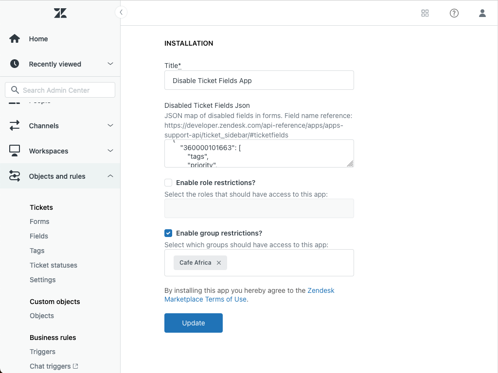 Disable Ticket Fields App thumbnail 3